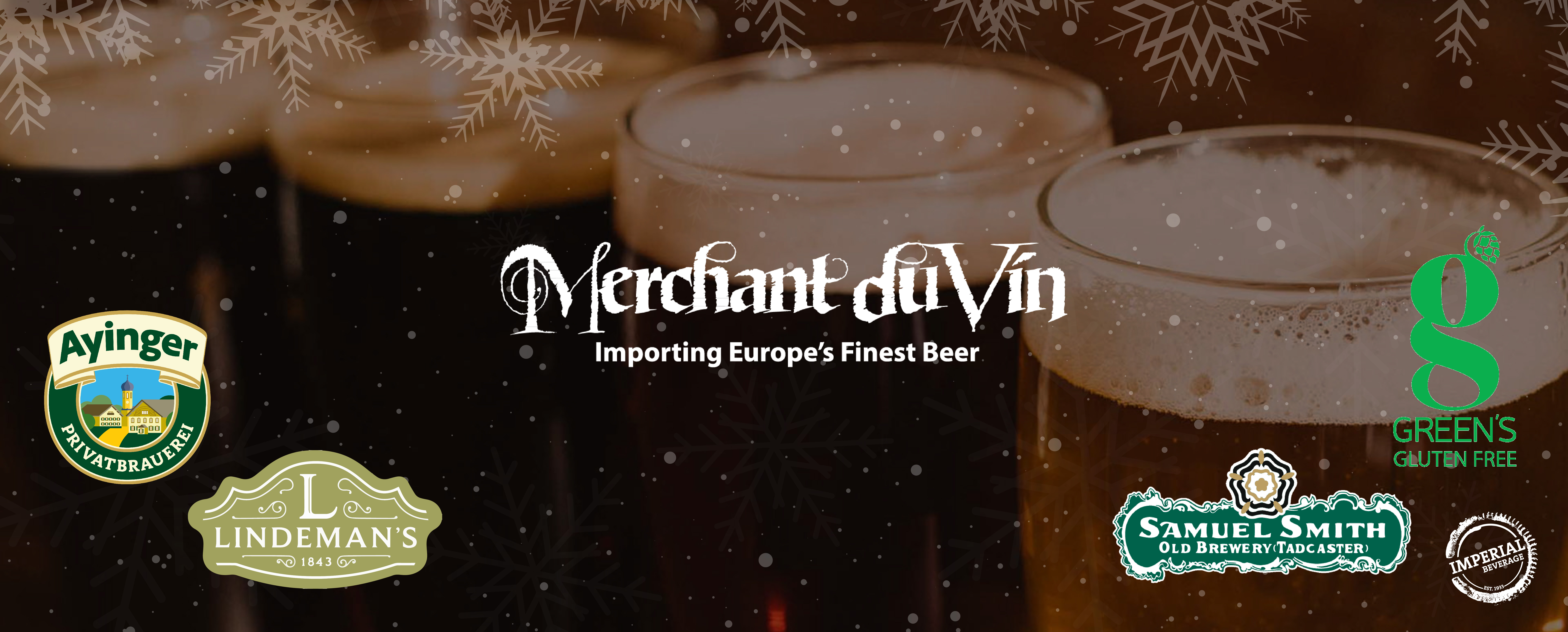 Merchant du Vin, Import beer, Craft Beer, beer, Gluten free, Ayinger, Lindeman's, Sam Smith, Green's