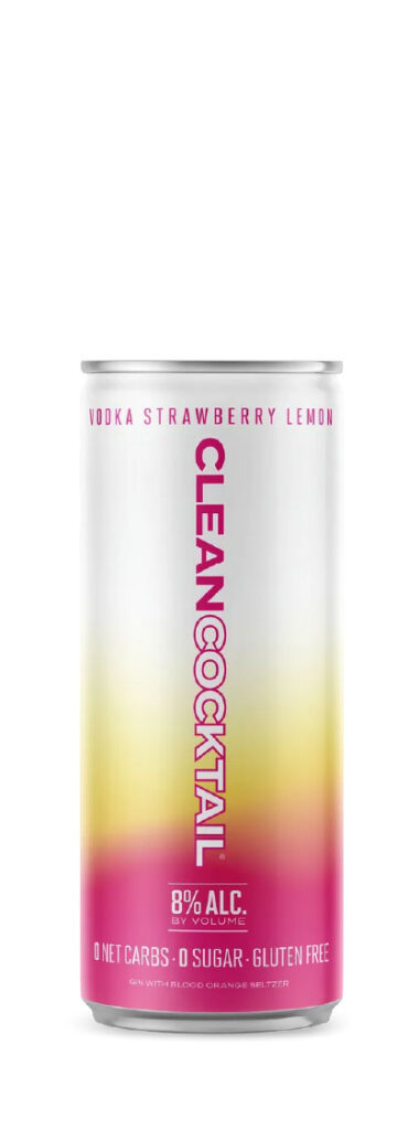 Clean Cocktail Strawberry Lemon