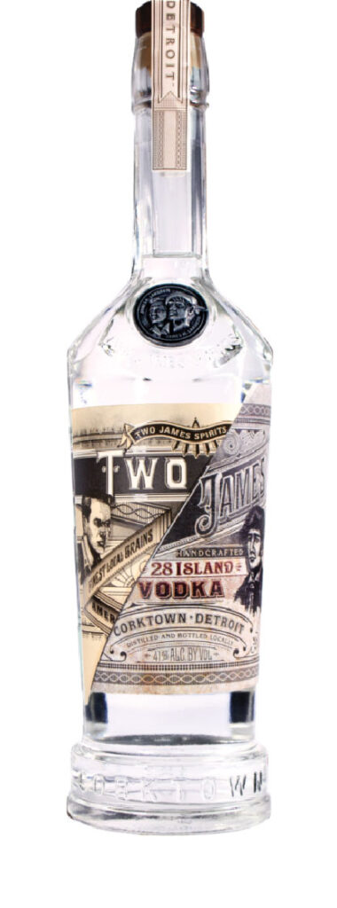 Two James 28 Island Vodka