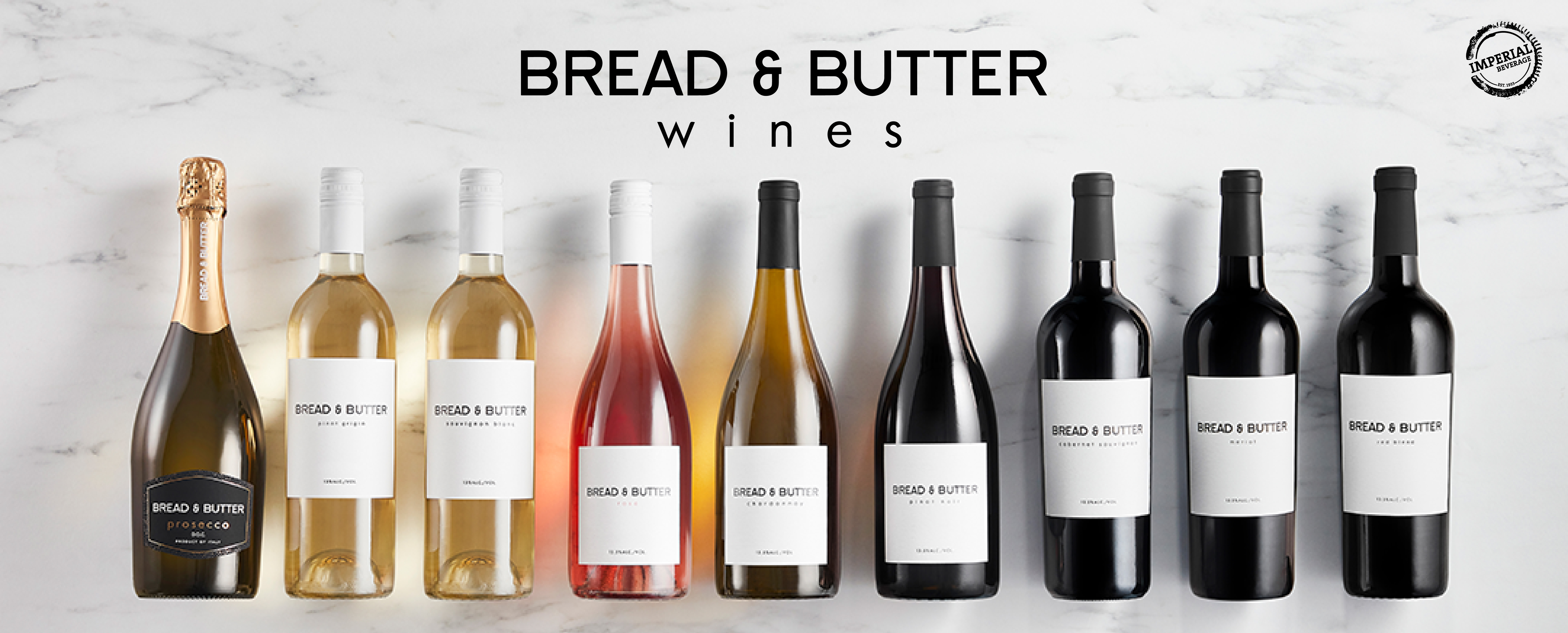 Bread&Butter, Bread and Butter, Wine, Chardonnay, Prosecco, Sauvignon blanc, napa valley, California wine