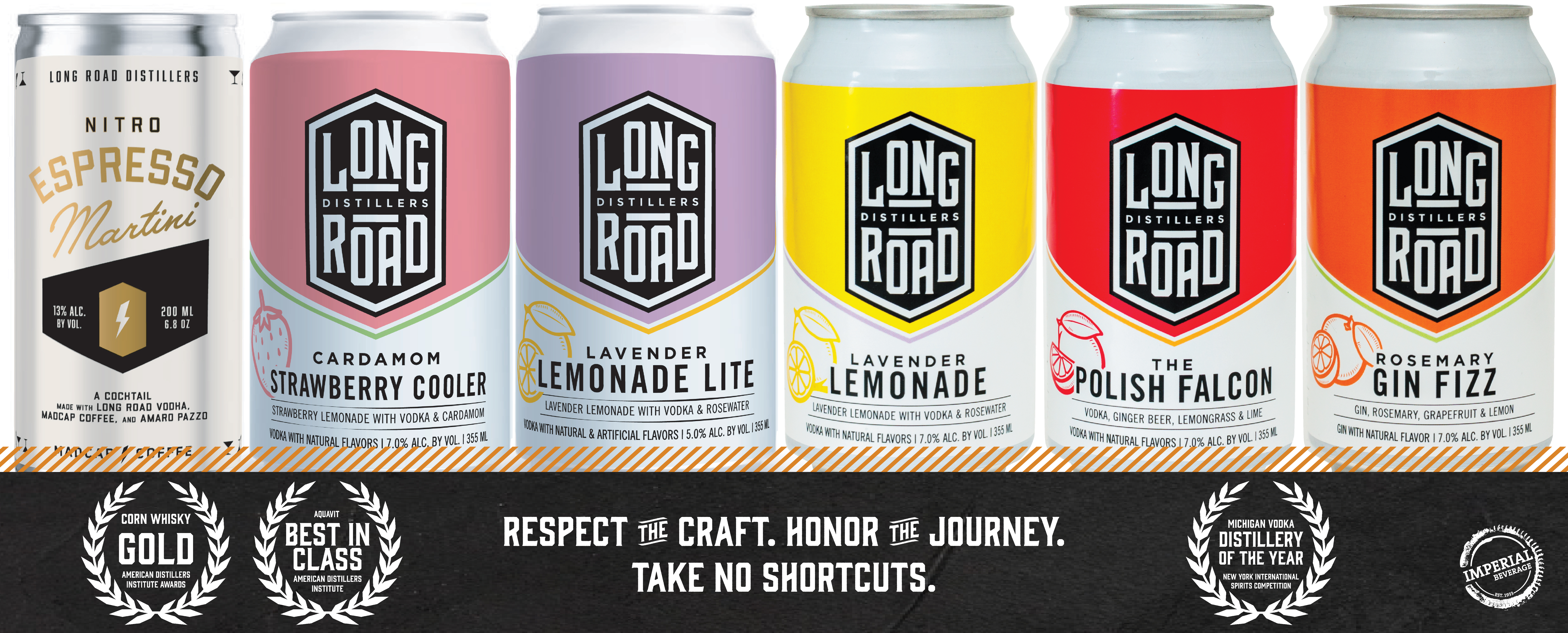 LongRoadRTDs, RTD, Long Road, Canned Cocktail, Popular cocktail, Grand Rapids