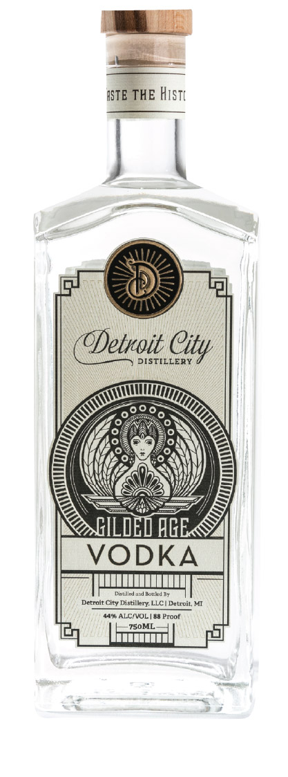 Detroit City Distillery Gilded Age Vodka