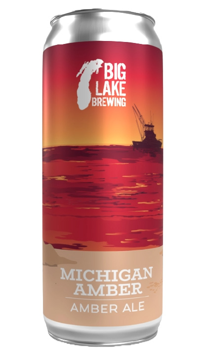 Big Lake Michigan Amber